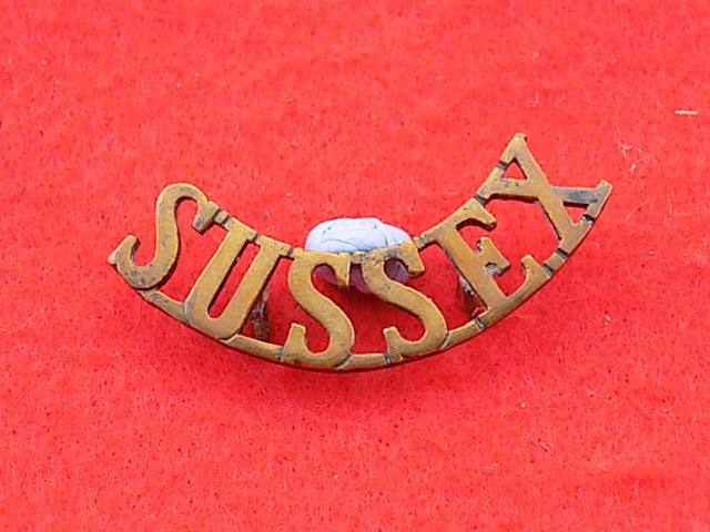 Shoulder Title - Sussex Regiment