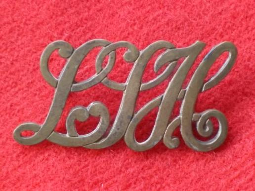 Shoulder title - Duke of York's Own Loyal Suffolk Hussars