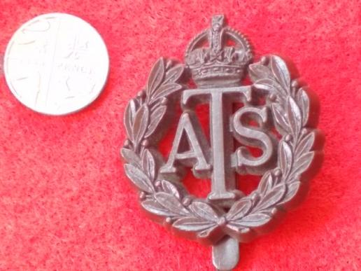 WW11 Plastic Cap Badge - Auxillary Territorial Service