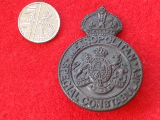 Cap Badge - Metropolitan Special Constabulary
