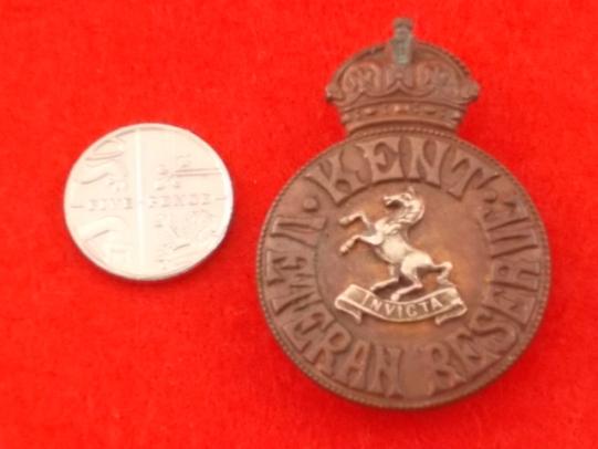 WW1 Lapel Badge - Kent Veteran Reserve