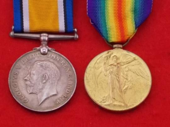 WW1 BWM/Vict Pair - Royal Wiltshire Yeomanry