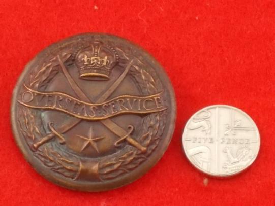 WW11 - Pin Badge - India Overseas Service