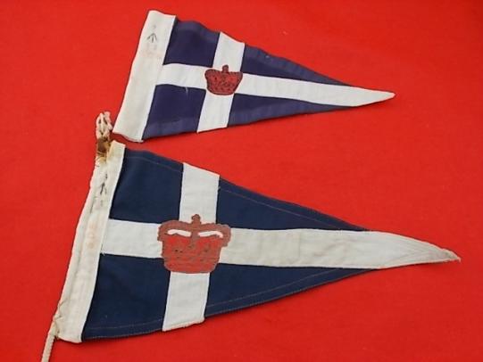 Two Pennants - Royal Thames Yacht Club