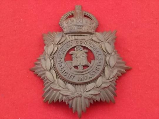 Helmet Plate - Duke of Cornwall Light Infantry