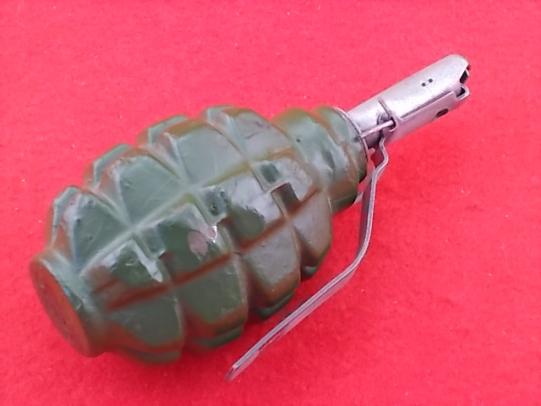 Inert Russian F1 Fragmentation Grenade