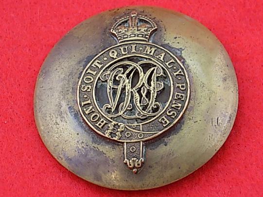 Horse Ear Boss - Indian Army 2nd Queen Victoria's Own Sappers & Miners