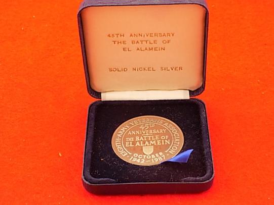 Boxed Commemorative 45th Anniversary of the battle of El Alamein