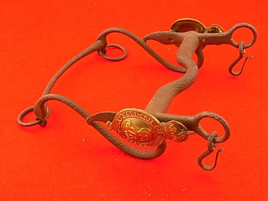 Cavalry Bit with Brass Bosses with Edward VII Cypher