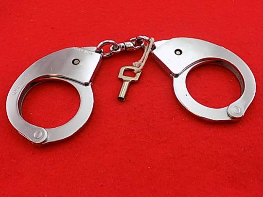 Pair of Hiatts Handcuffs - Hiatts 1960