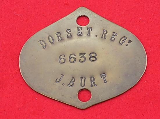 Brass Bed Plate - Dorset Reg.
