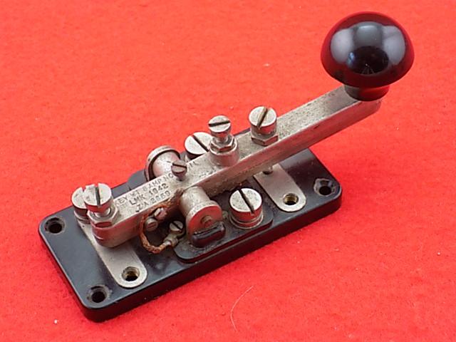 WW11 Morse Code Key dated 1942