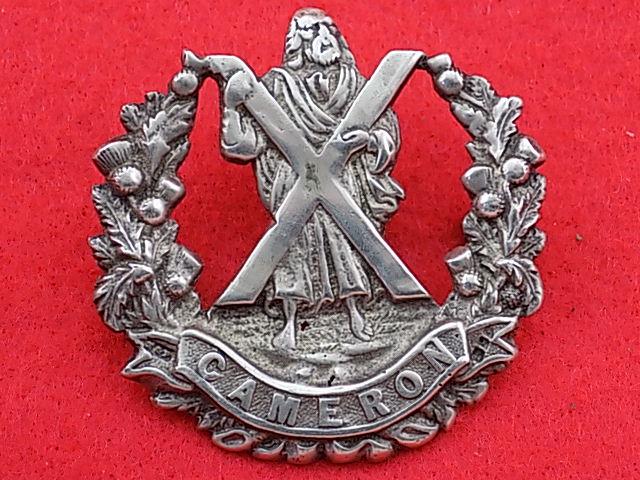 Officers Cap Badge - Cameron