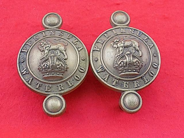 Household Cavalry - Pair of Horses Bit Boss Badges