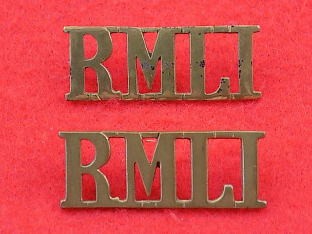 Pair Shoulder Titles - RMLI