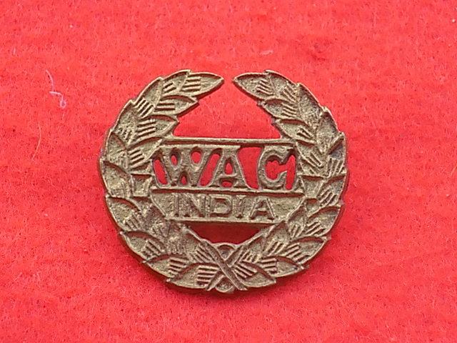 Cap badge - Women's Auxiliary Corps (India)