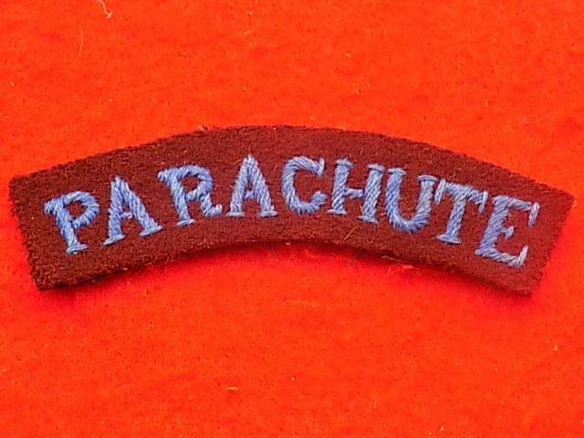 Cloth Shoulder Title - Parachute Regiment