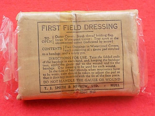 WW11 - First Field Dressing - Dated 1942