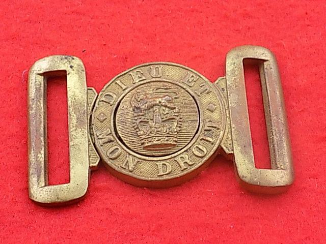 Queens Crown Generic Brass Belt Buckle