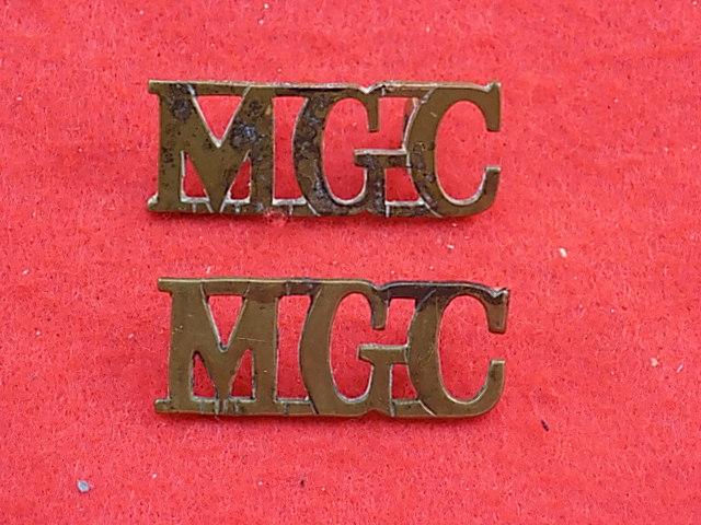 Pair Shoulder Titles - M G C