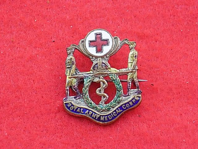 Pin Badge - Stretcher Bearers - Royal Army Medical Corps