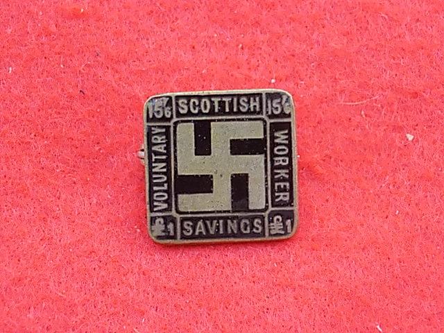 Lapel Badge - Scottish Voluntary Worker Savings