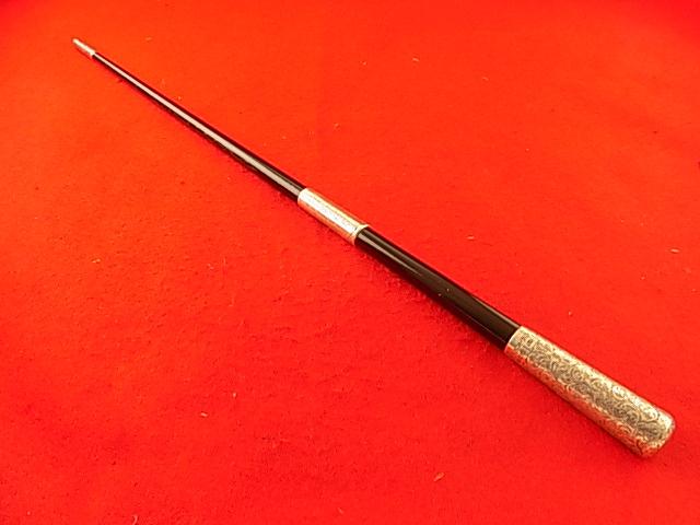 Victorian HM Silver - Bandmasters Ebony Baton