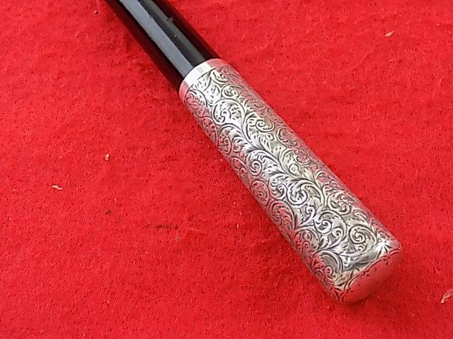 Victorian HM Silver - Bandmasters Ebony Baton