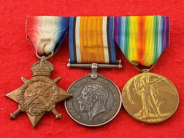1914 Star Trio - SS-30 Pte/Cpl G Allan A.S.C.