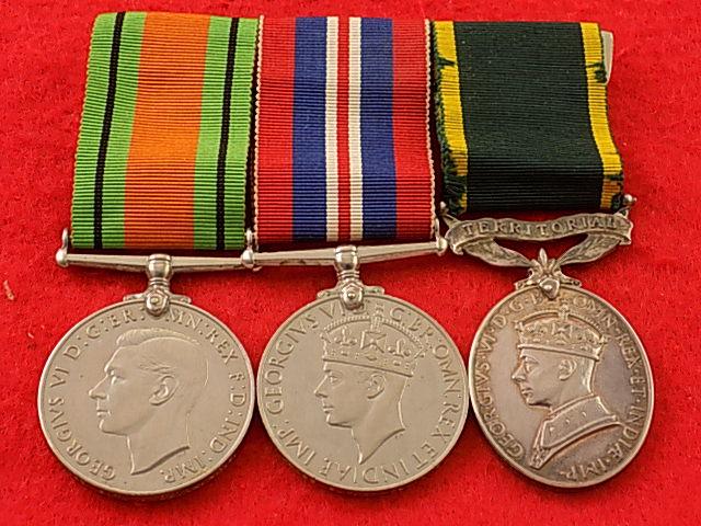 Medal Group - W/7083 Sgt V Molina ATS