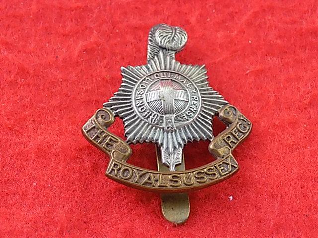 Cap Badge - Royal Sussex Regiment