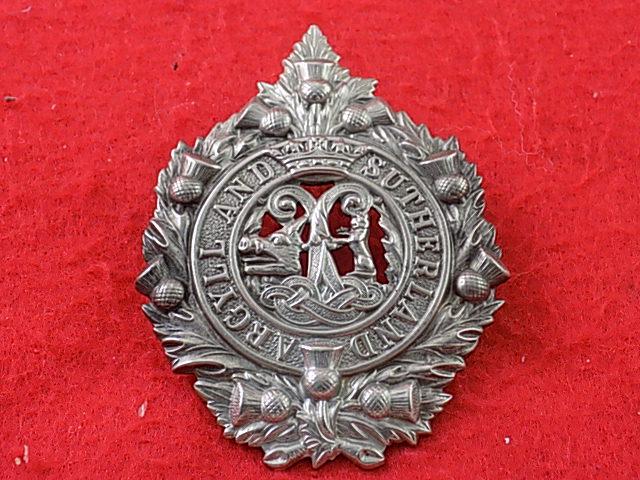 Cap Badge - Argyll &Sutherland Highlanders